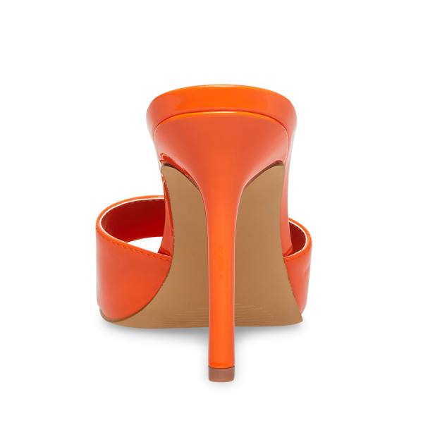 Steve Madden Signal Patent Women's Heels Orange | SM-960JK