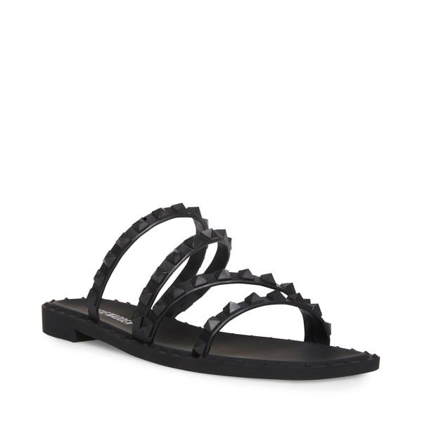 Steve Madden Skyler-j Women's Sandals Black | SM-385MQ