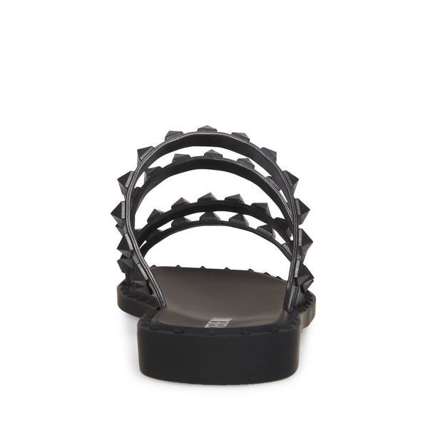 Steve Madden Skyler-j Women's Sandals Black | SM-385MQ