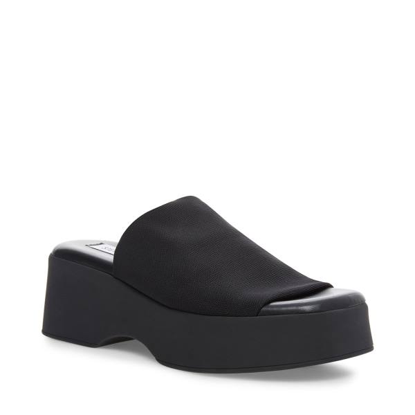 Steve Madden Slinky30 Women's Sandals Black | SM-748RW