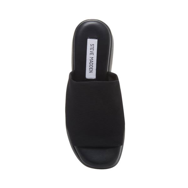 Steve Madden Slinky30 Women's Sandals Black | SM-748RW