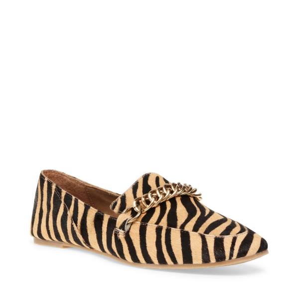 Steve Madden Soprano-t Women's Loafers Tiger | SM-384YK