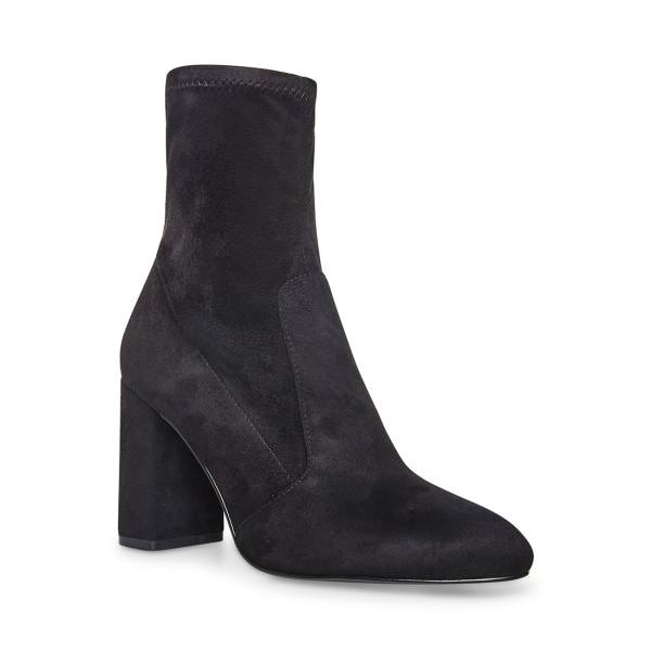 Steve Madden Sora Women's Booties Black | SM-360KN