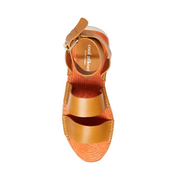 Steve Madden Springs Tan Paris Women's Sandals Brown | SM-498XE