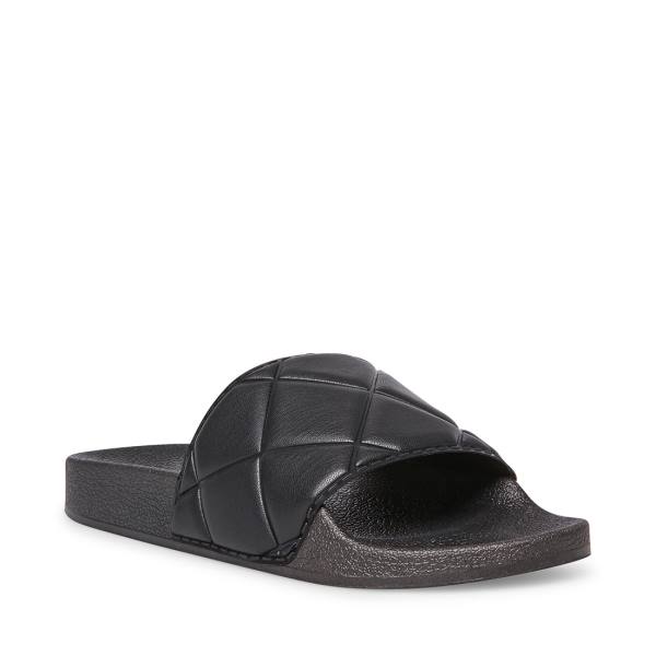 Steve Madden Squishy Women's Sandals Black | SM-364EM