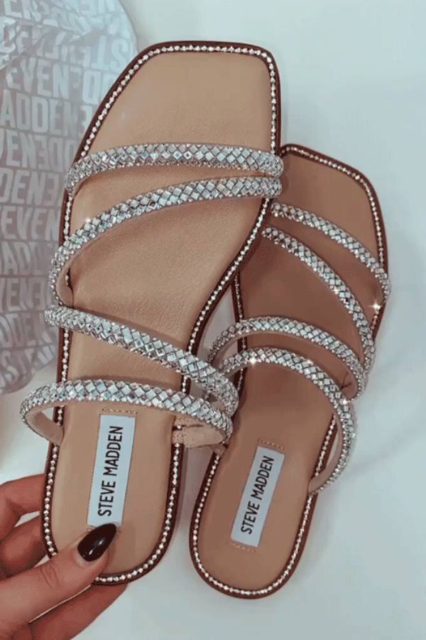 Steve Madden Starie Women's Sandals Diamond | SM-047JL