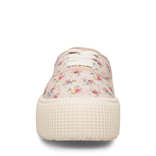 Steve Madden Stream Blush Women's Sneakers Pink Multicolor | SM-568FG