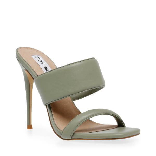 Steve Madden Swan Women's Heels Green | SM-796VA