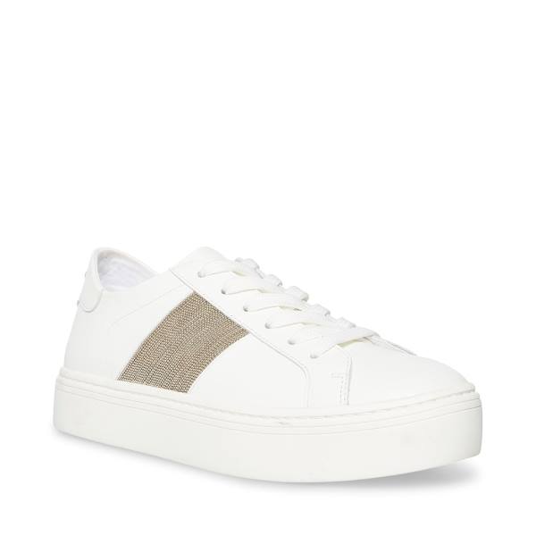 Steve Madden Swept Women's Sneakers White | SM-504KH