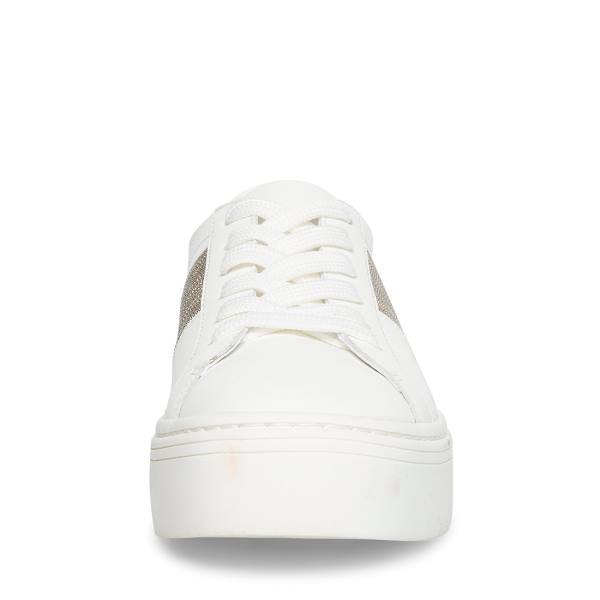 Steve Madden Swept Women's Sneakers White | SM-504KH