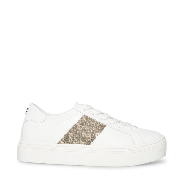 Steve Madden Swept Women\'s Sneakers White | SM-504KH