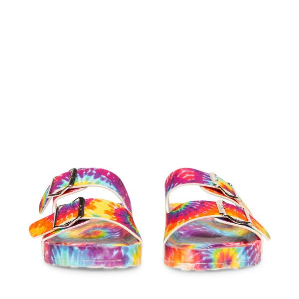 Steve Madden Teddy-t Bright Women's Sandals Light Multicolor | SM-734QT