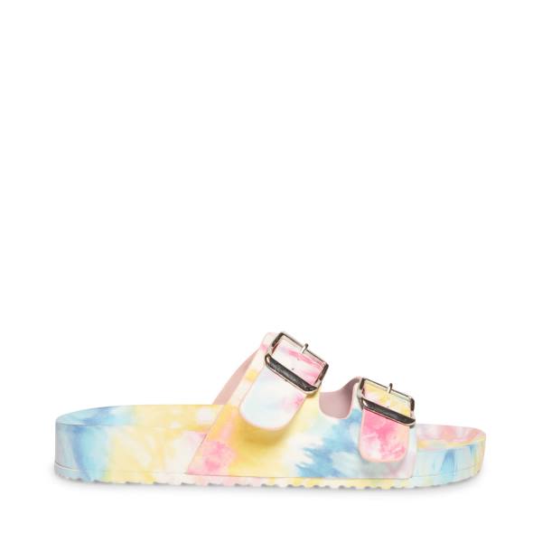 Steve Madden Teddy-t Pastel Women's Sandals Multicolor | SM-615KF