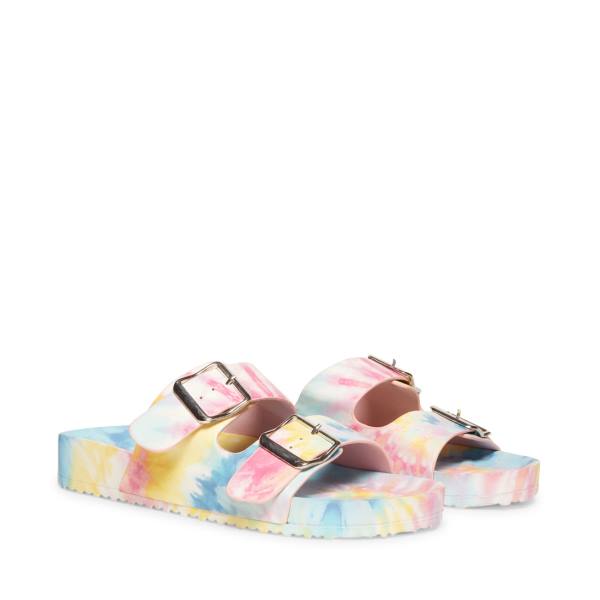 Steve Madden Teddy-t Pastel Women's Sandals Multicolor | SM-615KF