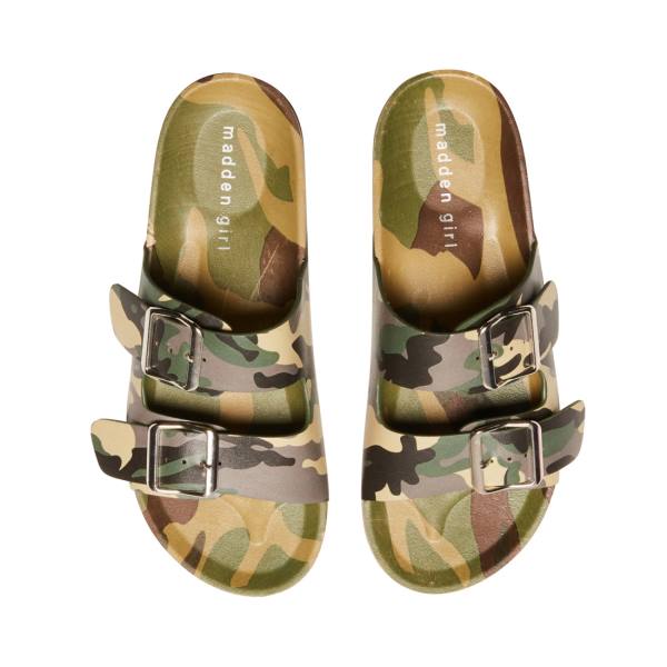 Steve Madden Teddy-t Women\'s Sandals Camouflage | SM-895WB