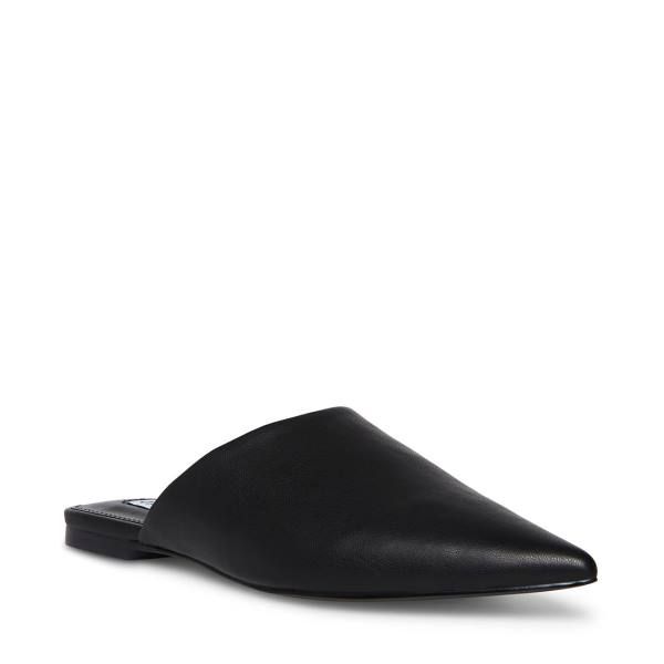 Steve Madden Tiff Women's Flat Shoes Black | SM-234YB