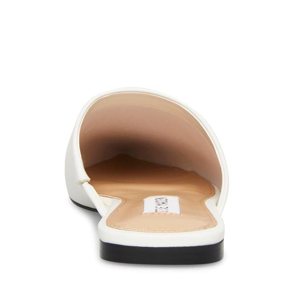 Steve Madden Tiff Women's Flat Shoes White | SM-204RI