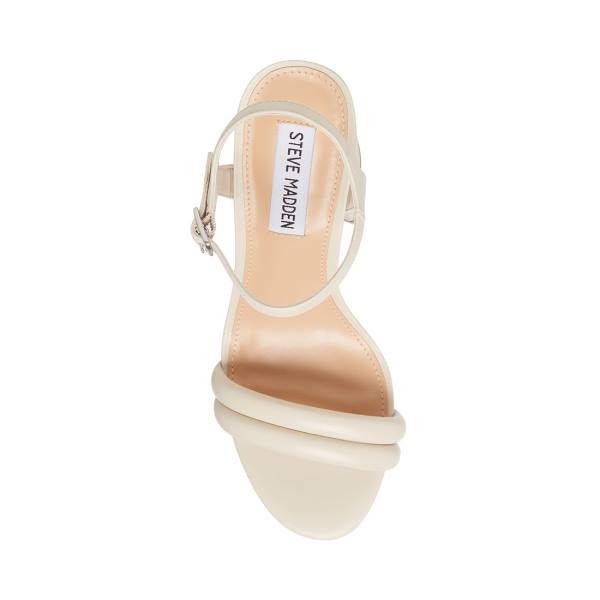 Steve Madden Tille Bone Women's Heels Beige | SM-748PK