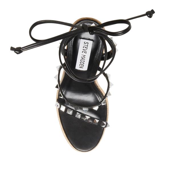 Steve Madden Tinsley Women's Sandals Black Multicolor | SM-592OG