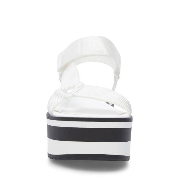 Steve Madden Toni Women's Sandals White | SM-713VE