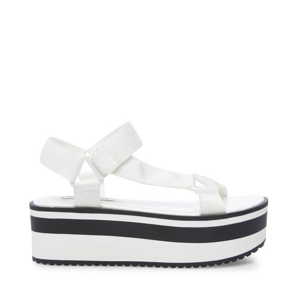 Steve Madden Toni Women\'s Sandals White | SM-713VE