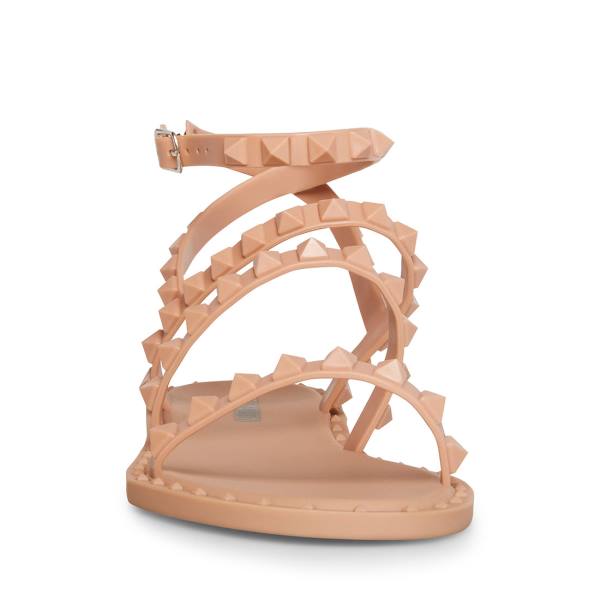 Steve Madden Travel-j Blush Women's Sandals Pink | SM-762YX