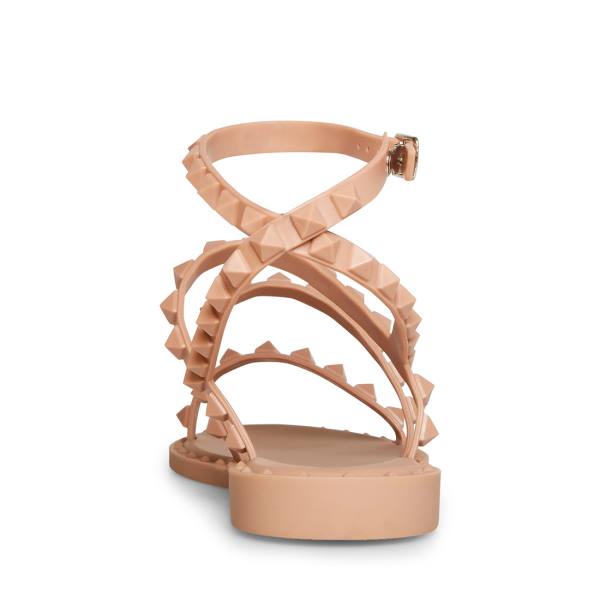 Steve Madden Travel-j Blush Women's Sandals Pink | SM-762YX