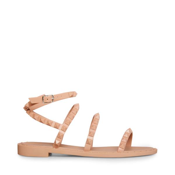 Steve Madden Travel-j Blush Women\'s Sandals Pink | SM-762YX