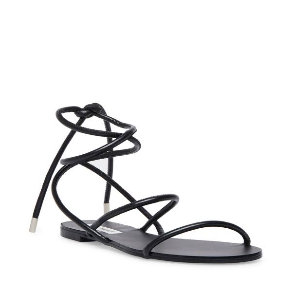 Steve Madden Twirl Women's Sandals Black | SM-472FK