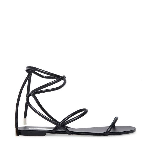 Steve Madden Twirl Women\'s Sandals Black | SM-472FK