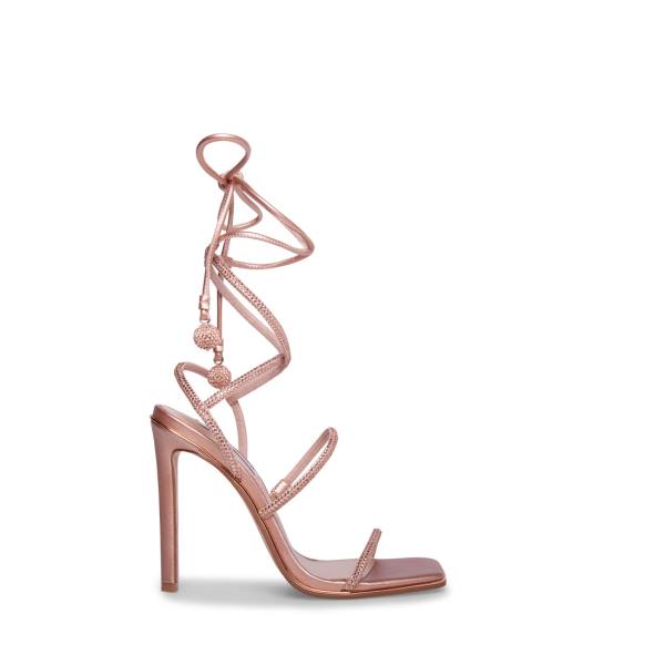 Steve Madden Unveil Women\'s Heels Rose Gold | SM-394RG