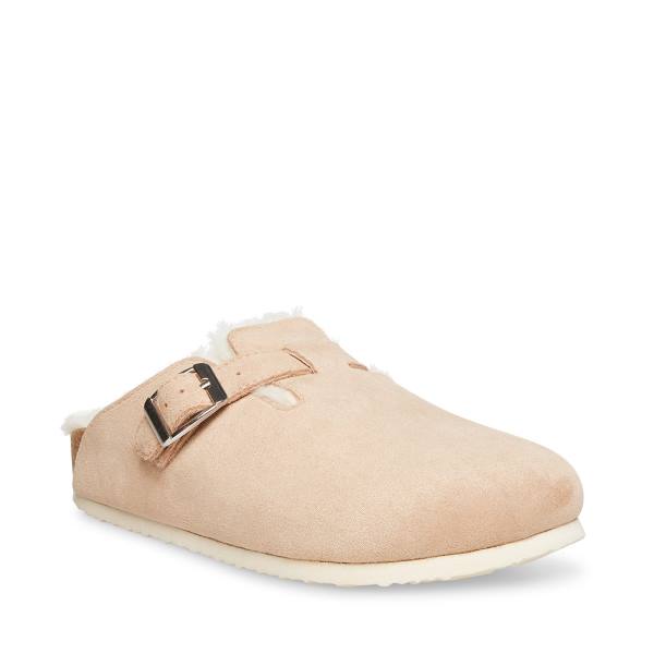 Steve Madden Unwind Taupe Women's Slippers Grey Brown | SM-816HF