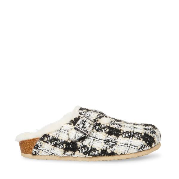 Steve Madden Unwind Women\'s Slippers Black Multicolor | SM-987PL