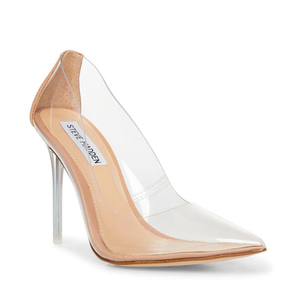 Steve Madden Vala Women's Heels Clear | SM-604LG