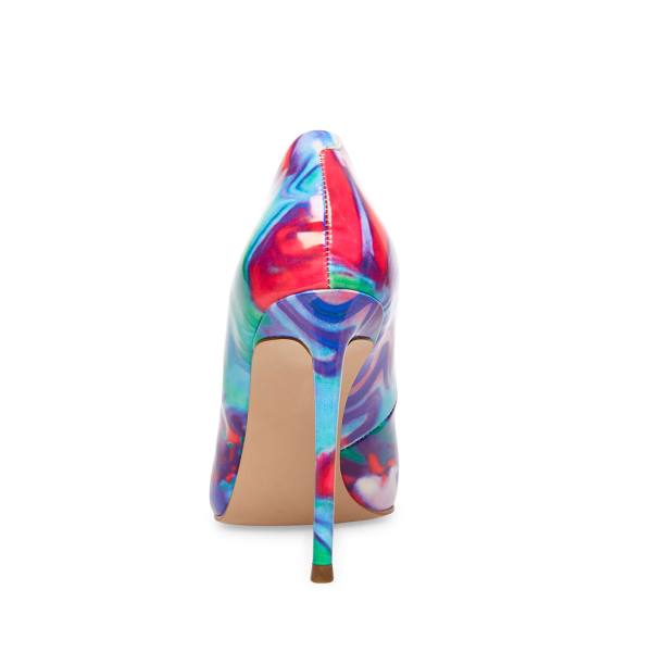 Steve Madden Vala Women's Heels Pink / Blue | SM-765QH