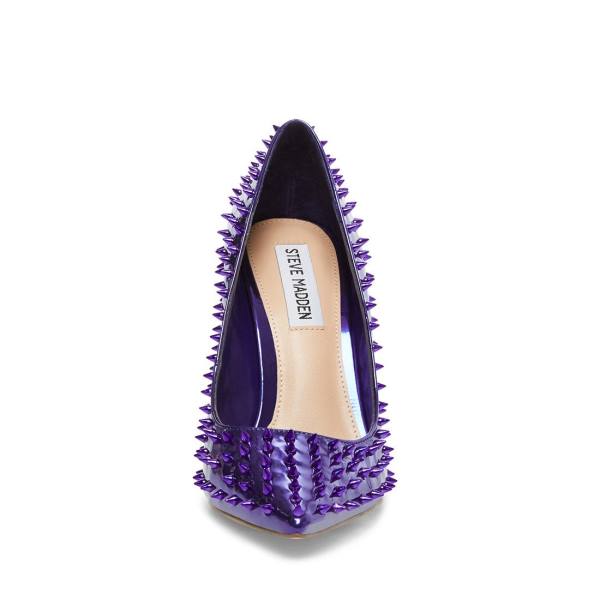 Steve Madden Vala-s Women's Heels Purple | SM-570QY