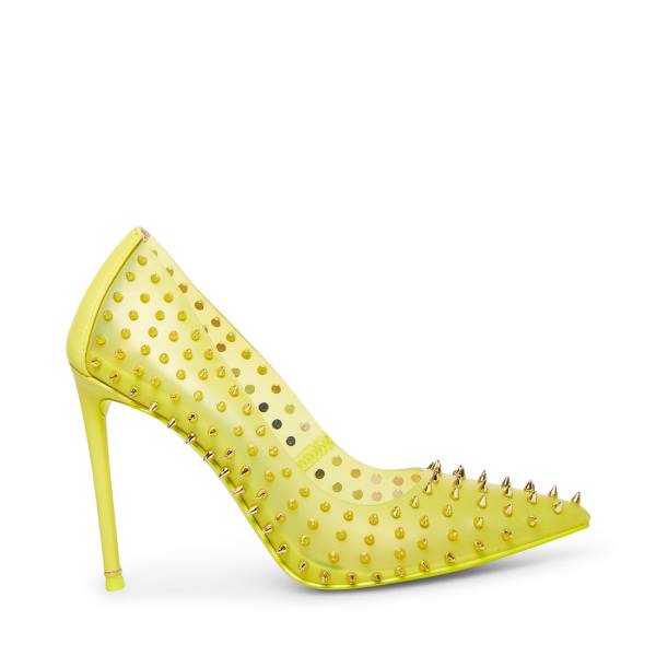 Steve Madden Vala-s Women\'s Heels Yellow | SM-103YL