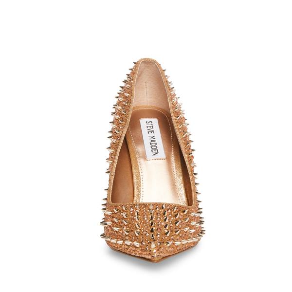 Steve Madden Various Women's Heels Rose Gold | SM-369PH