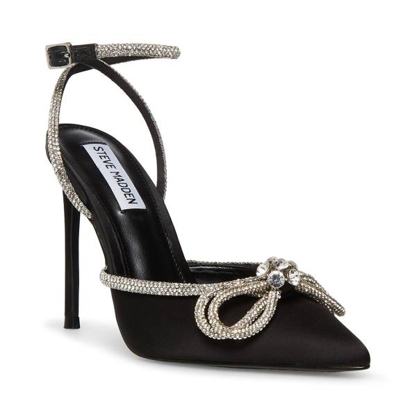 Steve Madden Viable Women's Heels Black | SM-429RM