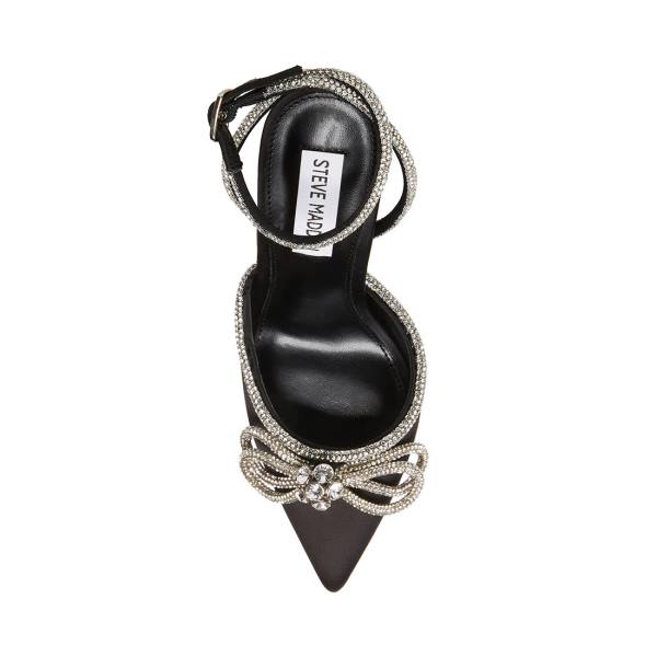 Steve Madden Viable Women's Heels Black | SM-429RM