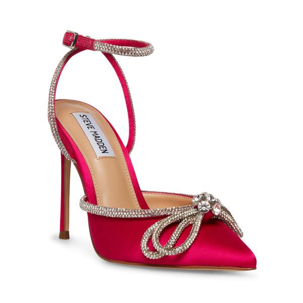 Steve Madden Viable Women's Heels Pink | SM-891CE