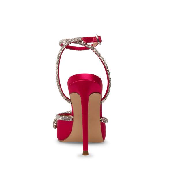 Steve Madden Viable Women's Heels Pink | SM-891CE