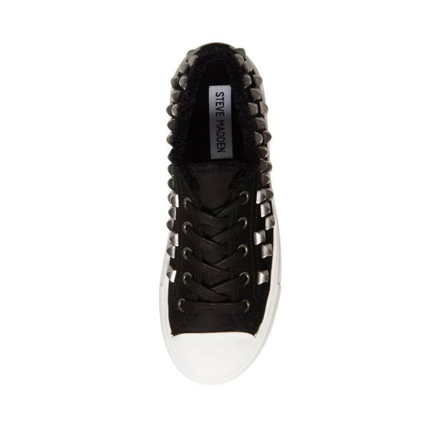 Steve Madden Vinnie Women's Sneakers Black | SM-608TS