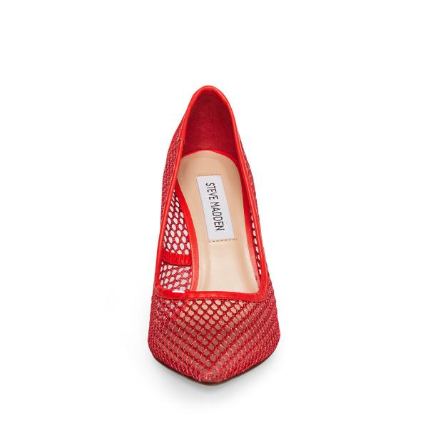 Steve Madden Viola Women's Heels Red | SM-359SK