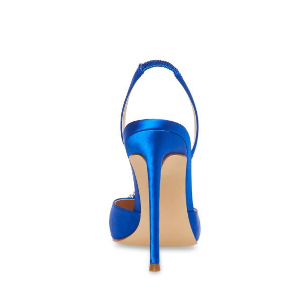 Steve Madden Vionnet Women's Heels Blue | SM-546HZ