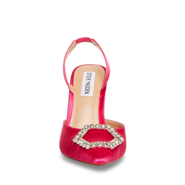 Steve Madden Vionnet Women's Heels Pink | SM-345FJ