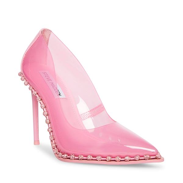 Steve Madden Vyper Dusty Women's Heels Pink | SM-124IO