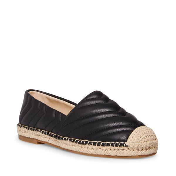 Steve Madden Winnow Women's Flat Shoes Black | SM-142NX