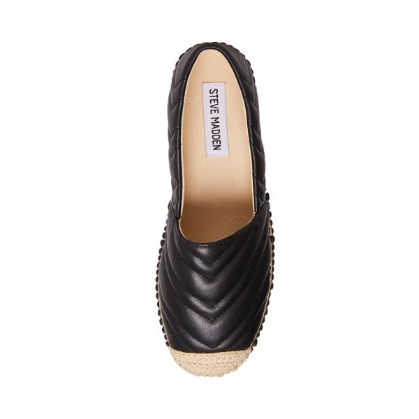 Steve Madden Winnow Women's Flat Shoes Black | SM-142NX