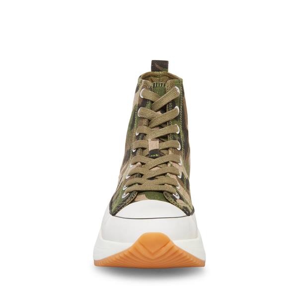 Steve Madden Winston Women's Sneakers Camouflage | SM-876RE